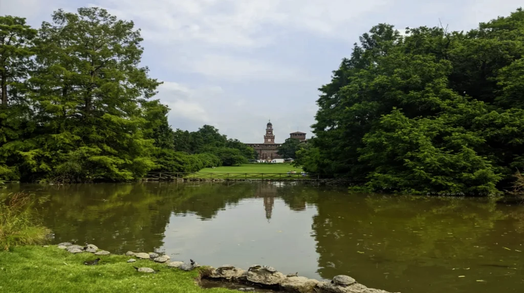 Parco Sempione in Milaan