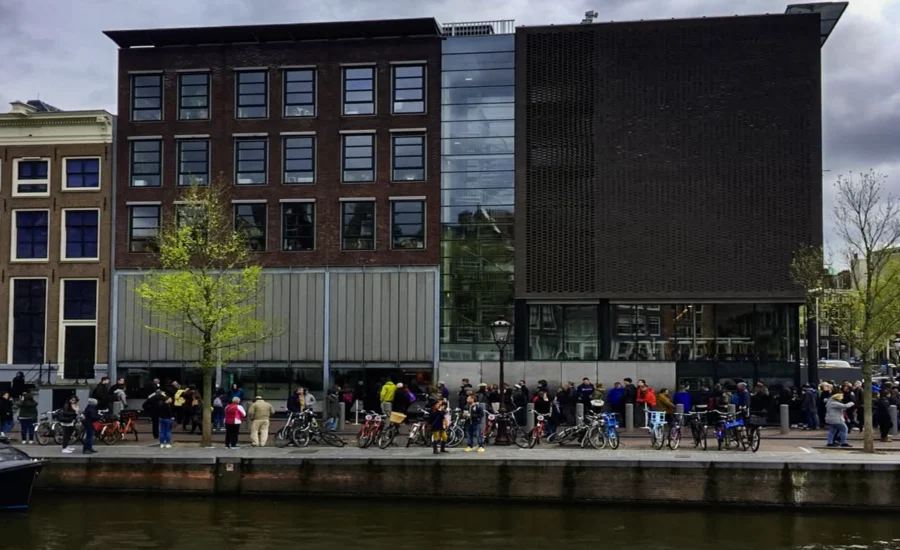 Anne Frank museum in Amsterdam