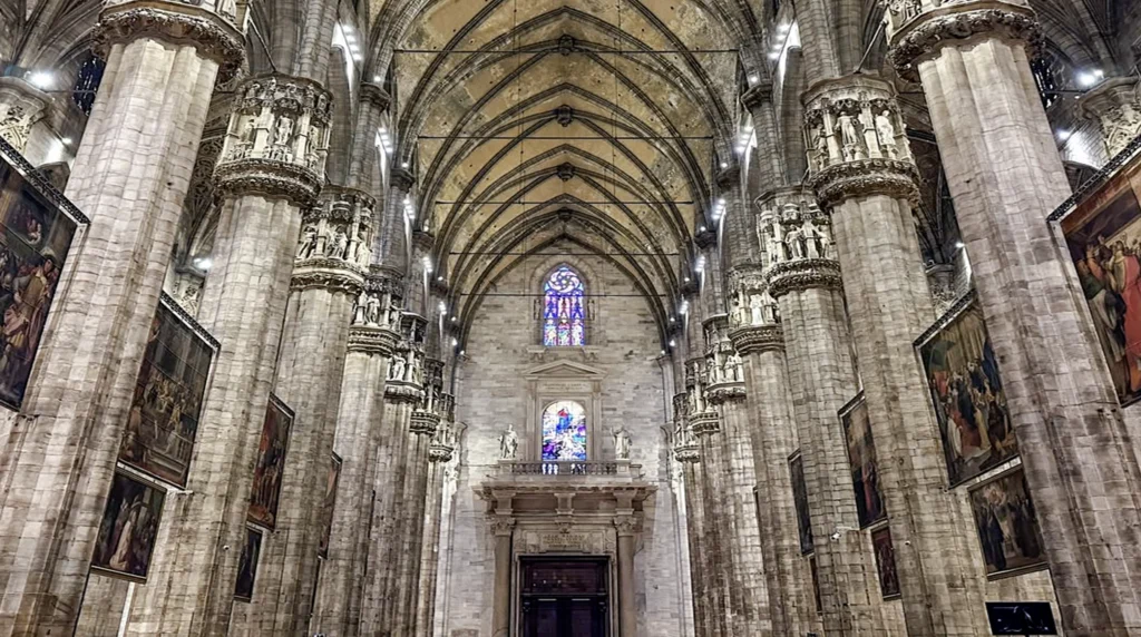 The interior of the Duomo di Milano – 2026