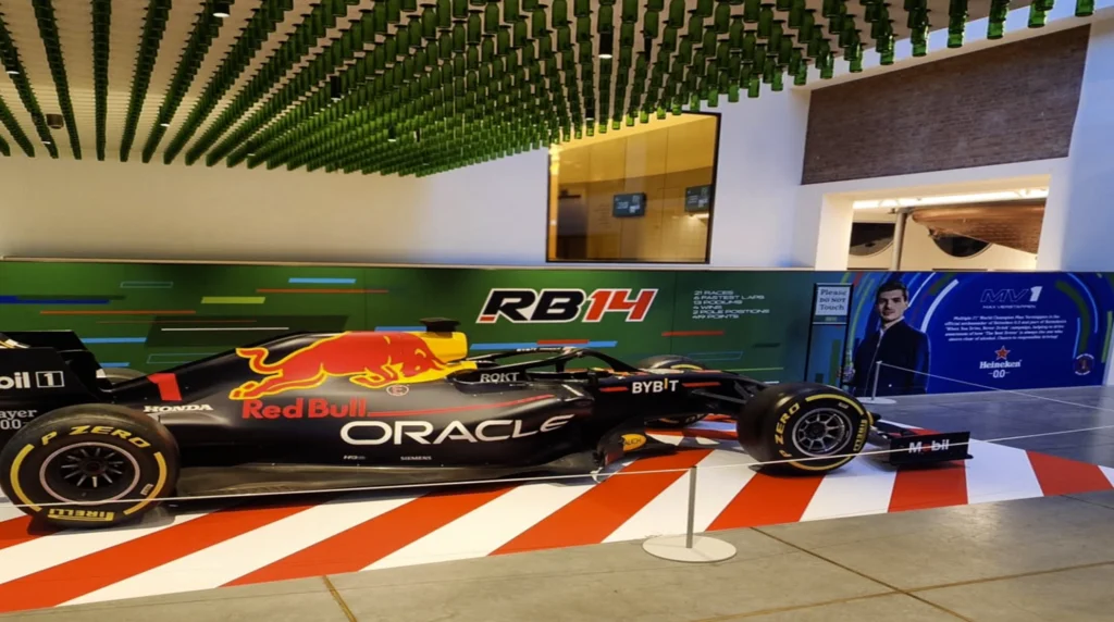 Auto Max Verstappen – Heineken Experience in Amsterdam