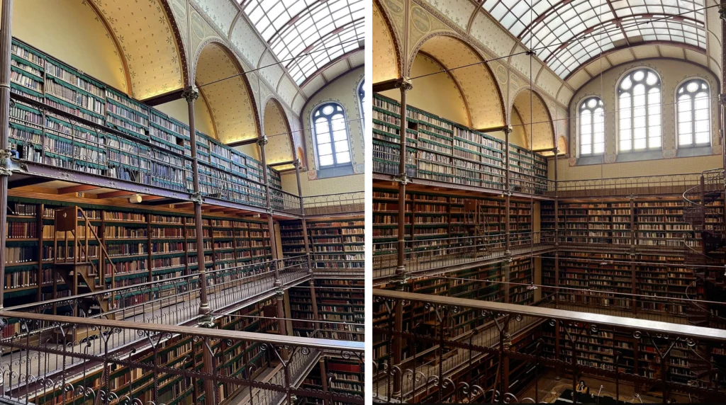 Cuypersbibliothek im Rijksmuseum in Amsterdam