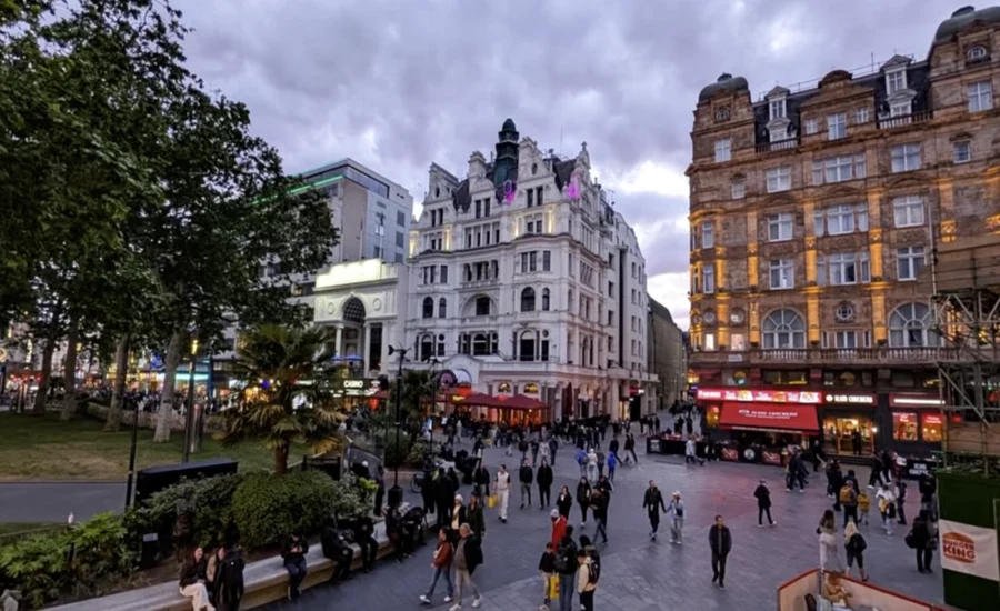 Leicester Square in London