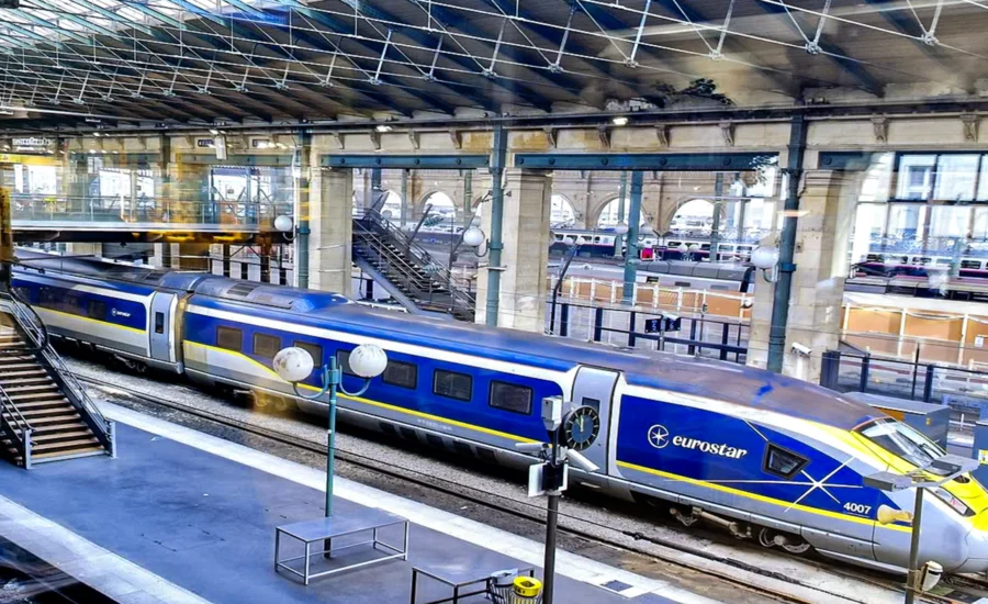Travelling to London by train